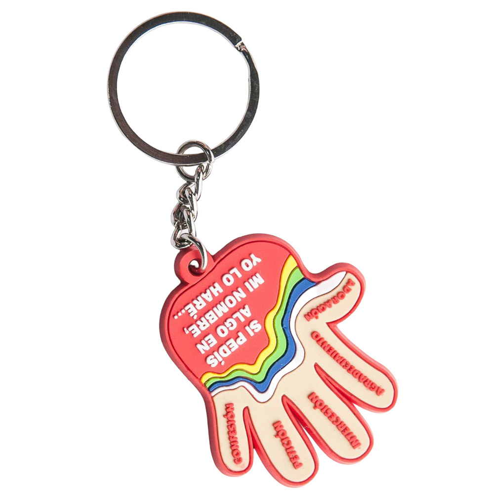 Llavero oracin de los 5 dedos del papa francisco