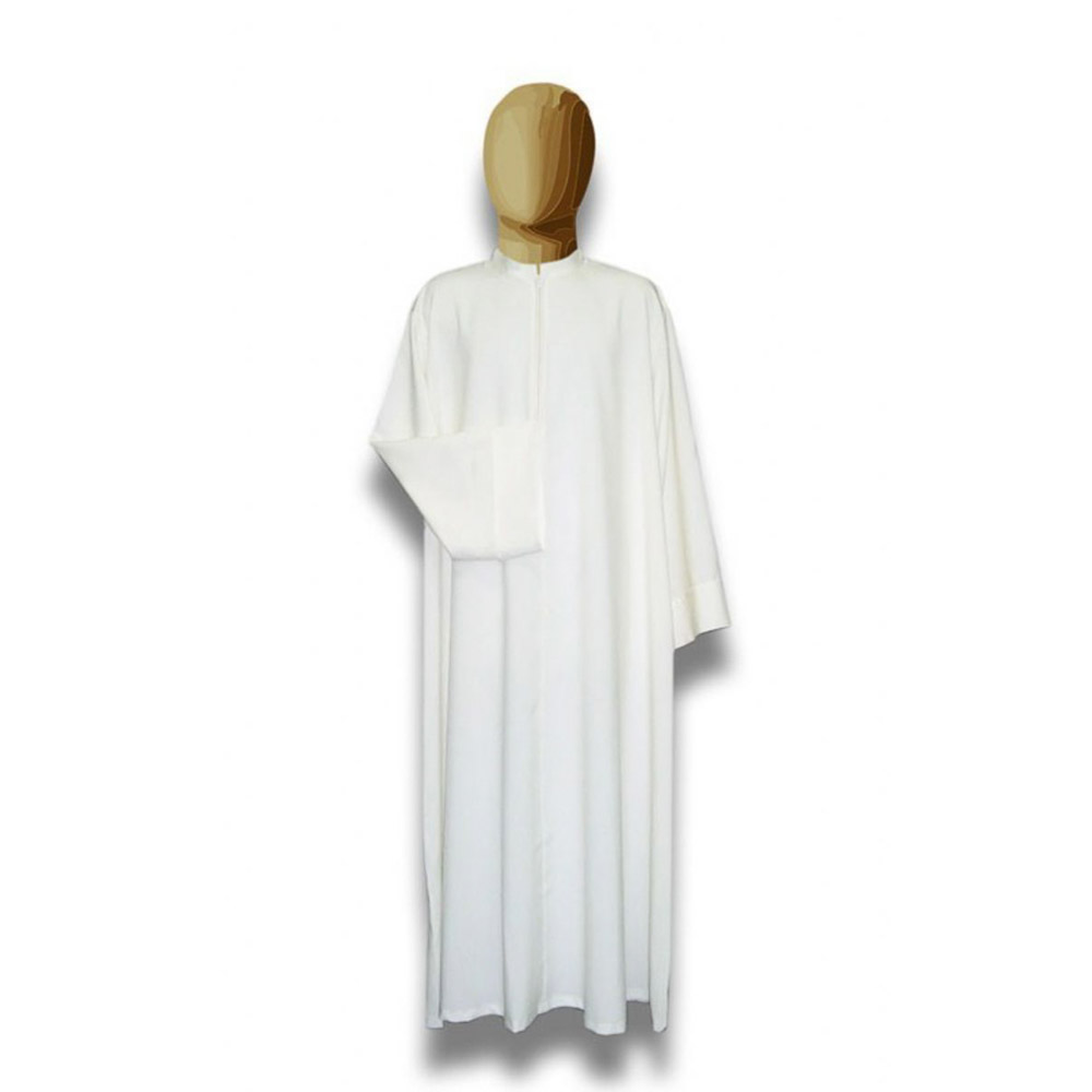 Alba cruda 100% polister microfibra con cremallera - Arpas