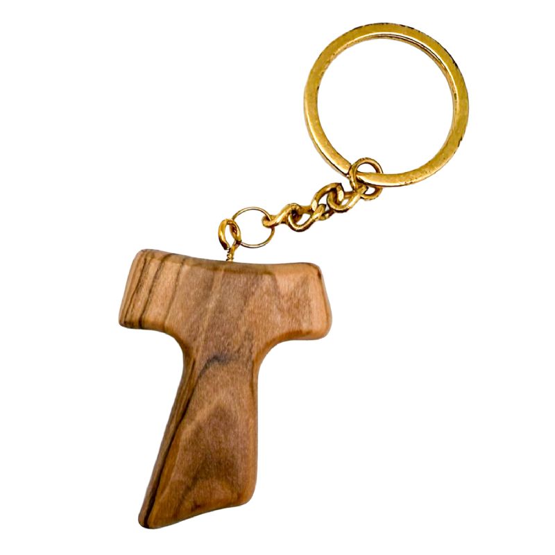 Llaveros cruz tao Jerusaln