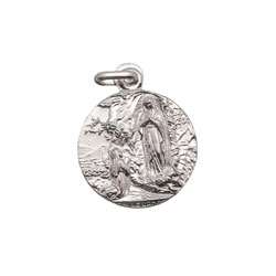 Medalla de Nuestra Seora de Lourdes, Plata d...