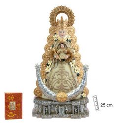 Imagen de la Virgen del Roco de 25 cm de altura