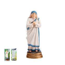 Imagen de Santa Teresa de Calcuta de pie en r...