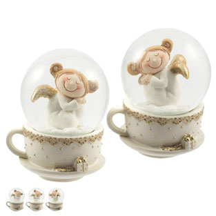 Bola agua 6 cm 2 surtidos taza