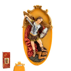 Placa colgar san miguel 19 cm