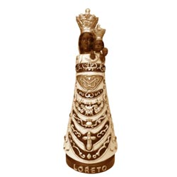 Ref. 19444-00 - Virgen de Loreto - Imagen en talla de madera - Medidas y acabado: a elegir.