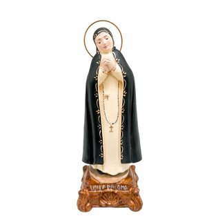 Virgen de la Paloma - Imagen en pasta fuerte - Medidas: 18 cm de altura