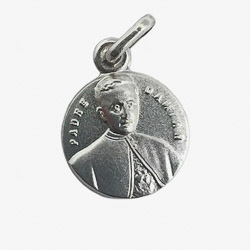Medalla del Padre Damin, Plata de ley, Tama...