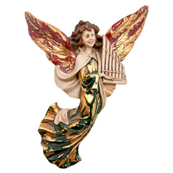 Angel fibra vidrio musico vestido 20 cm