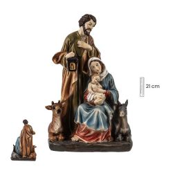 Misterio 1 pieza con animales - Grupo de 21 cm