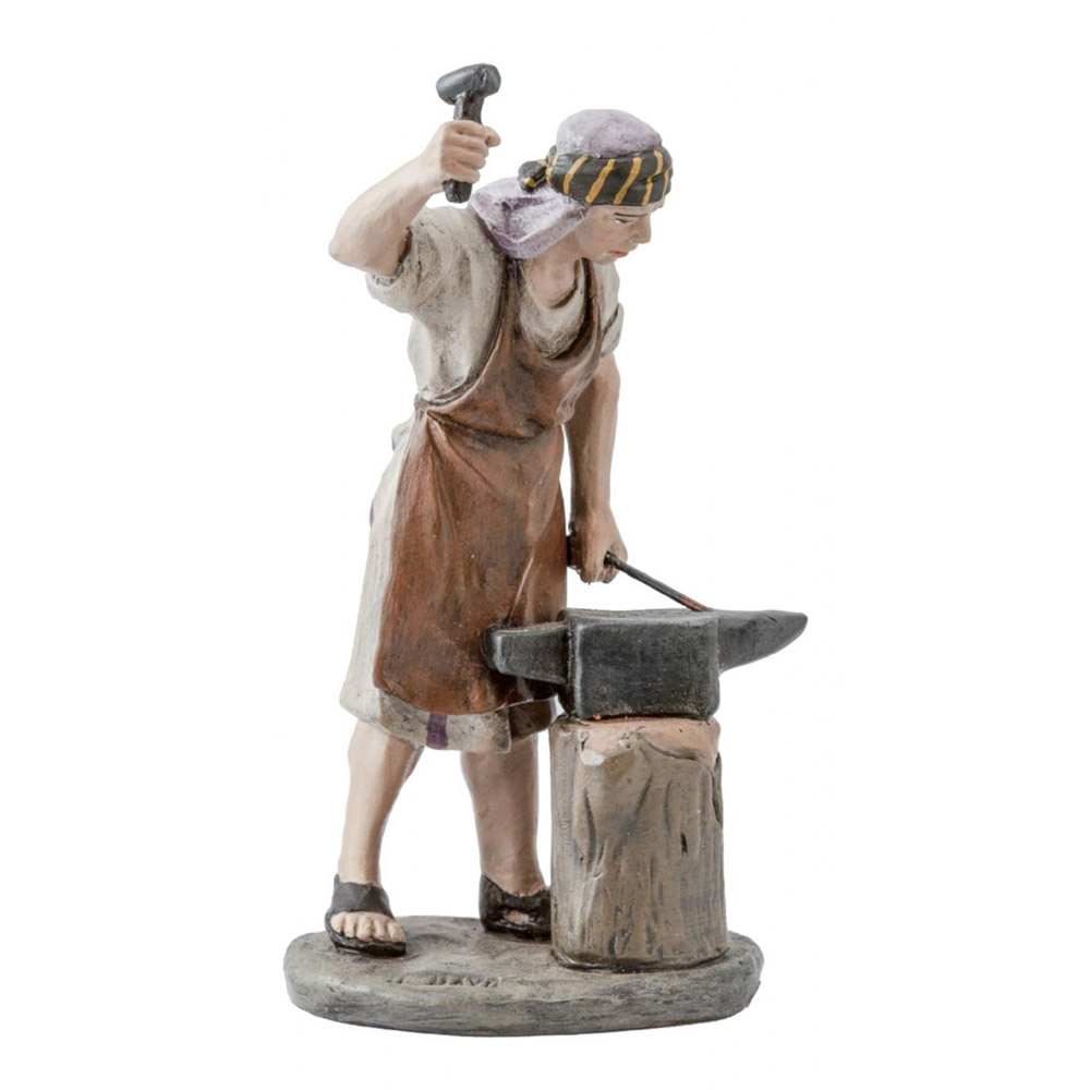 Herrero Jos Luis Mayo - Figura de barro 11 cm