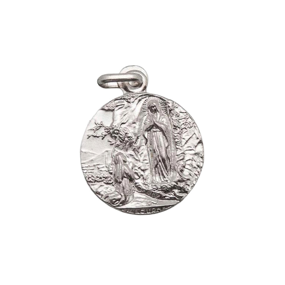 Medalla de Nuestra Se�ora de Lourdes, Plata de ley, Medidas a elegir