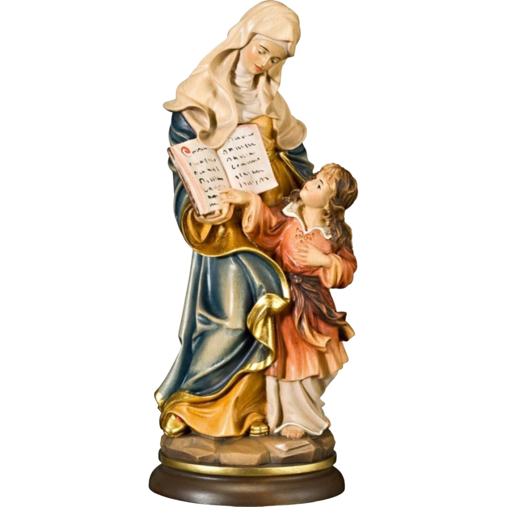 Imagen de Santa Ana en talla de madera