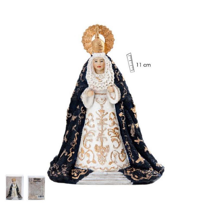 Imagen de la Virgen de la esperanza de 11 cm de altura
