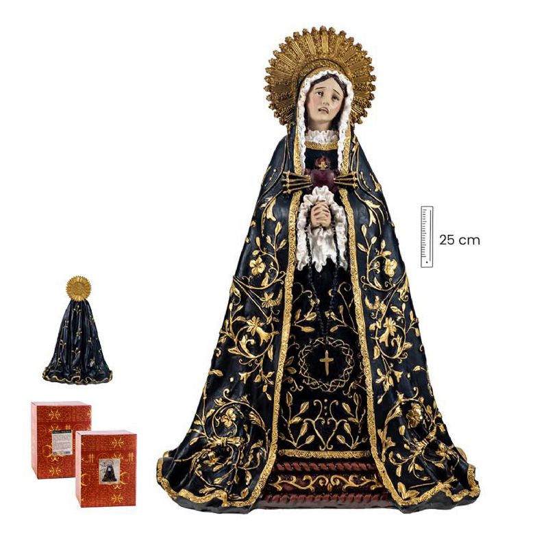 Imagen de la Virgen Dolorosa de 25 cm de altura