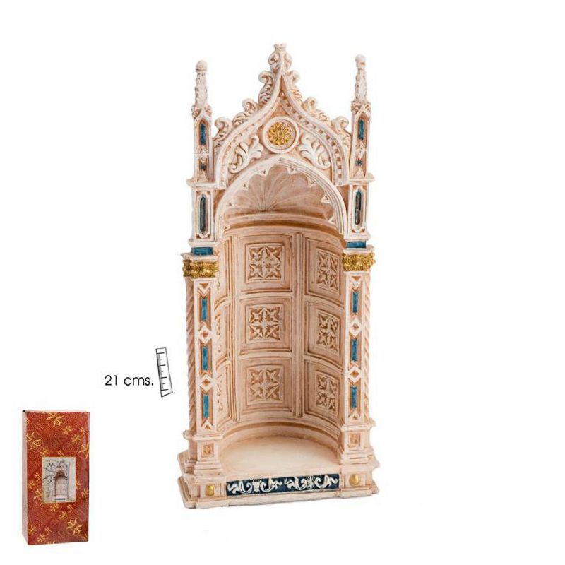 Hornacina gtica en resina de polister - 21 cm