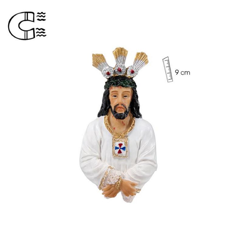 Cristo Cautivo de Mlaga - Imn en resina de polister - Altura: 9 cm