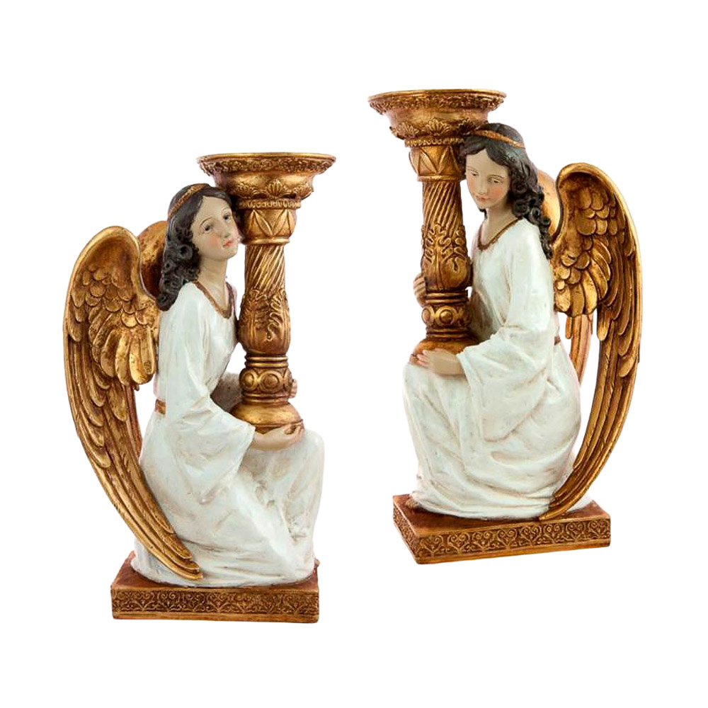 Velero ngel de rodillas 29 cm 2 s. Precio por unidad