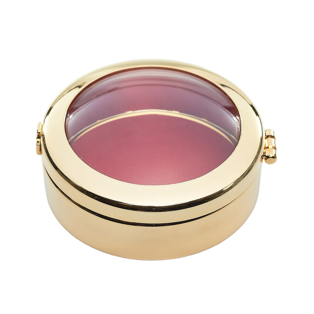 Teca relicario simple con visor