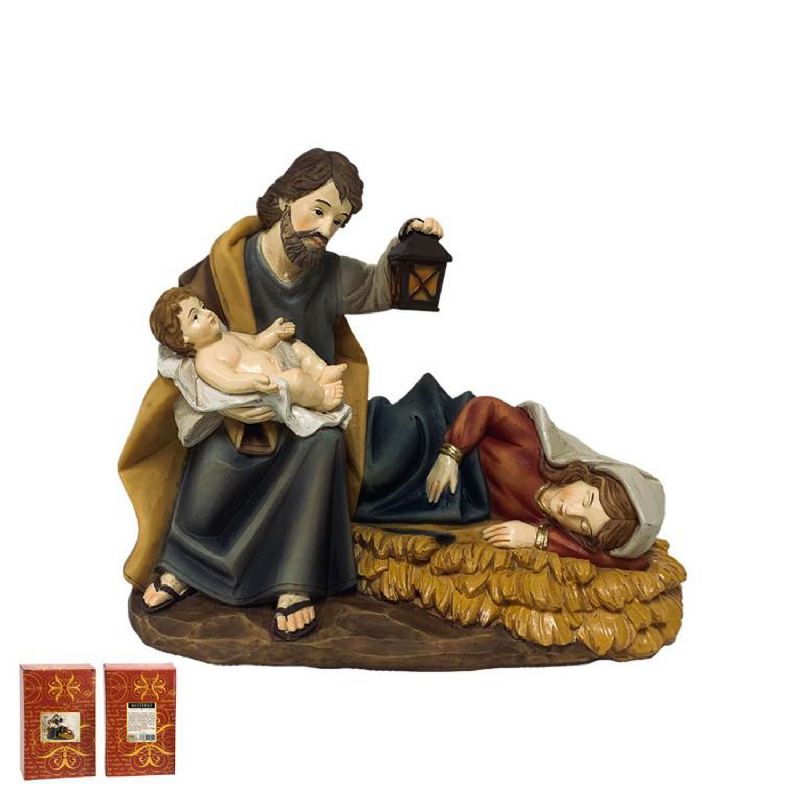 San Jos� con ni�o y Mar�a 10 cm
