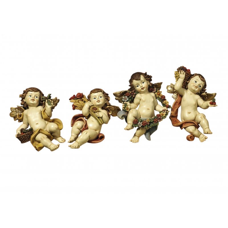 Angel estaciones resina 25 cm