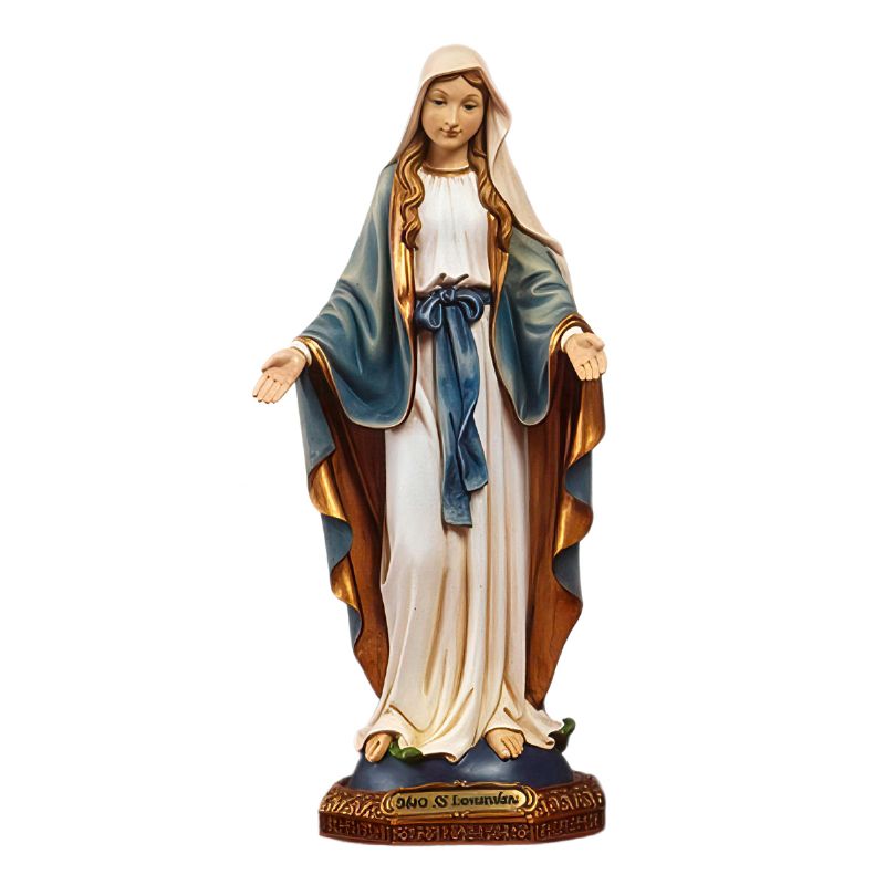Virgen inmaculada resina 15 cm