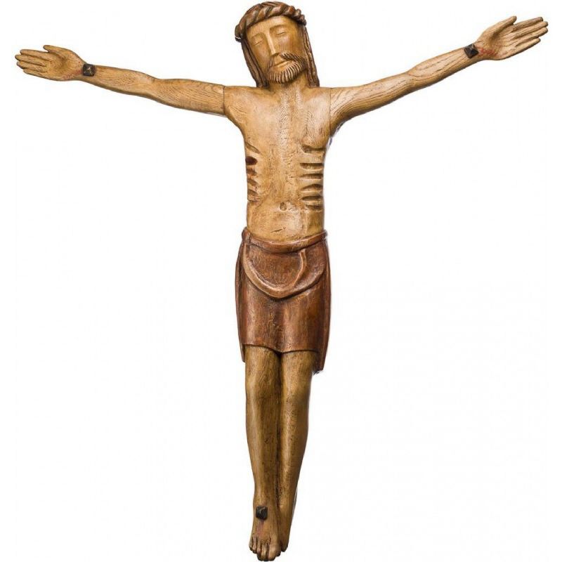 Cristo Bretn sin cruz en alabastro del Monasterio de Bethlem - 125 cm