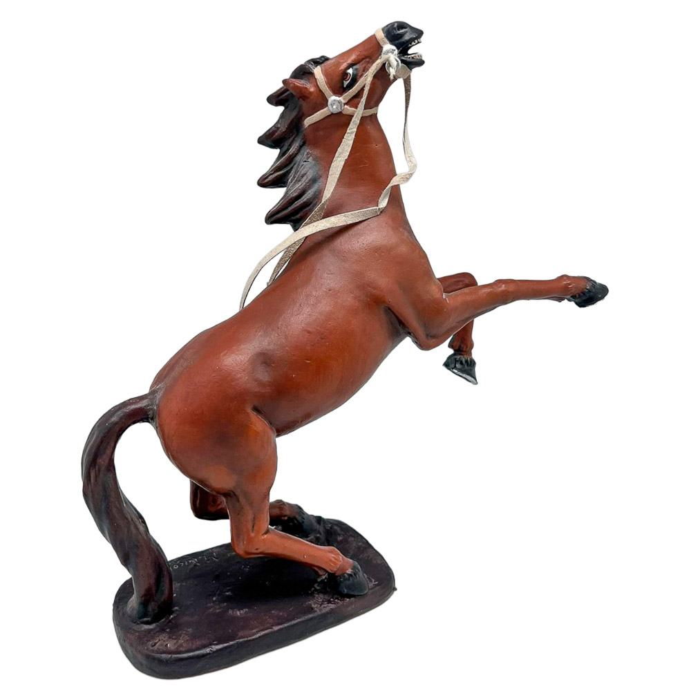 Caballo de barro para beln de 21 cm - Nicols Almansa