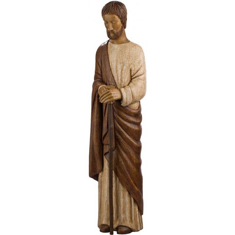 Imagen de  en dolomita policromada - Altura 104 cm