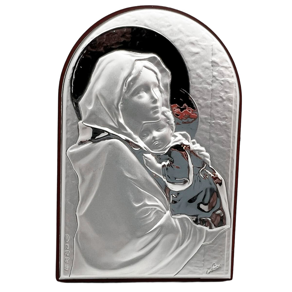 Icono plata Virgen Ferruzzi