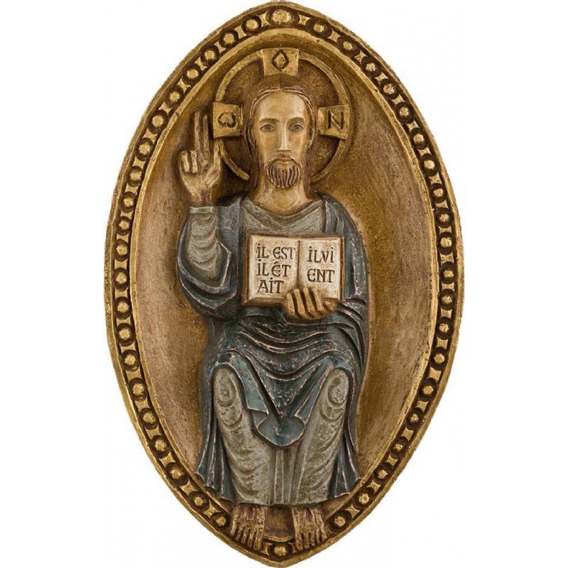 Relieve Cristo en Gloria  Monasterio de Beln (31,5 x 20 x 4 cm)