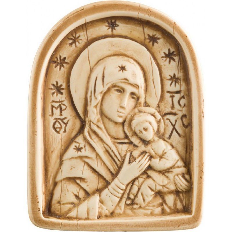 Miniatura Virgen de la Ternura  Monasterio de Bel�n (5 x 4,5 x 1 cm)