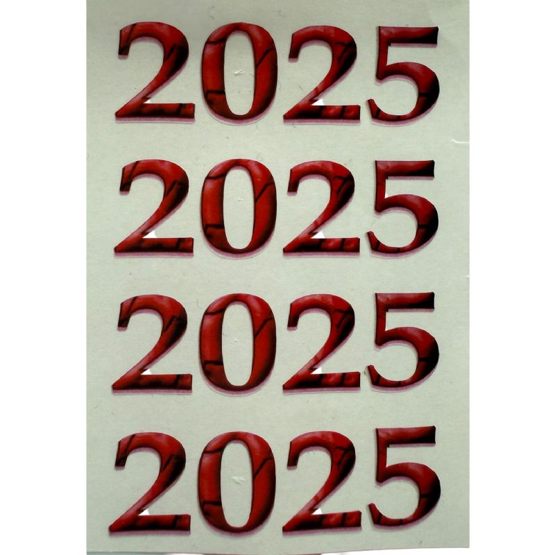 Adhesivos de nmeros para cirio pascual - Fabricantes espaoles