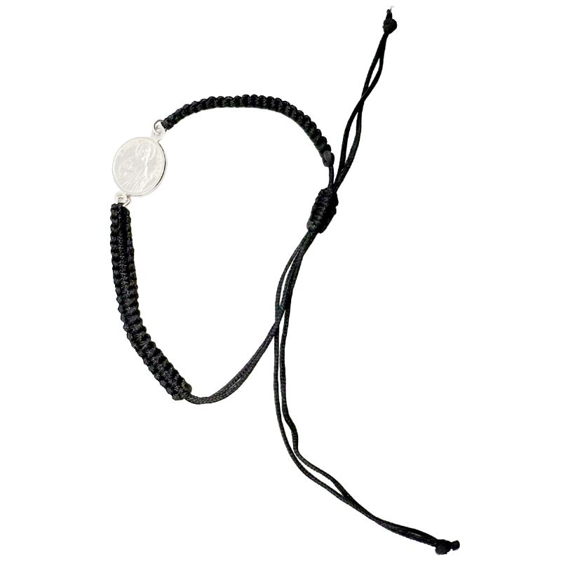 Pulsera macram� San Judas