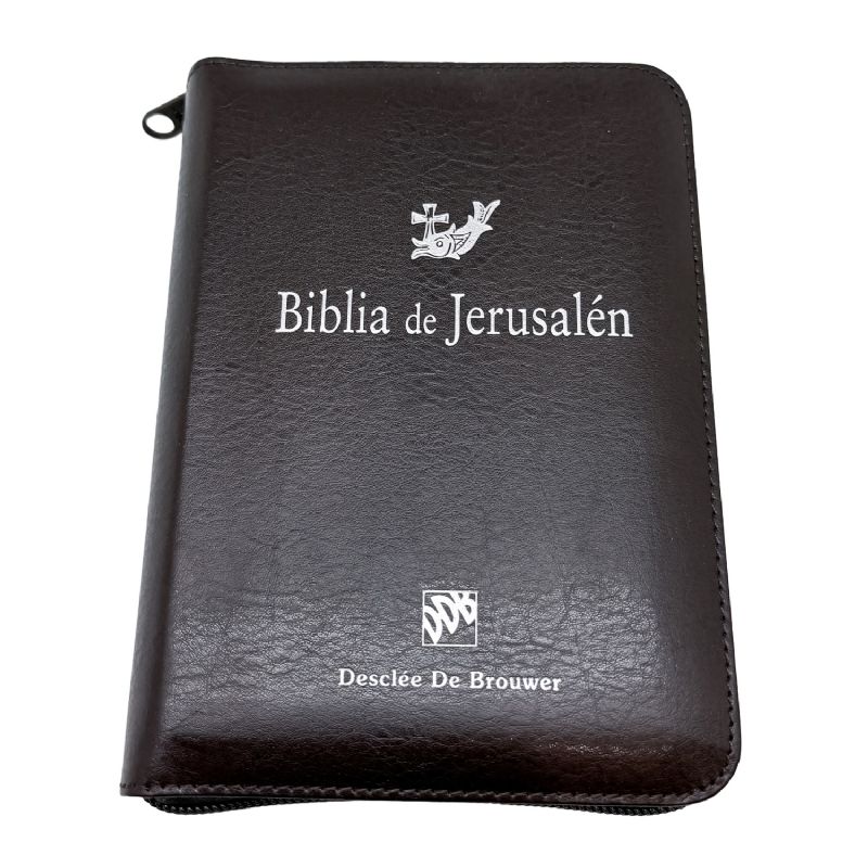 Biblia de Jerusal�n - Edici�n bolsillo con cremallera � 17 x 12 x 4 cm