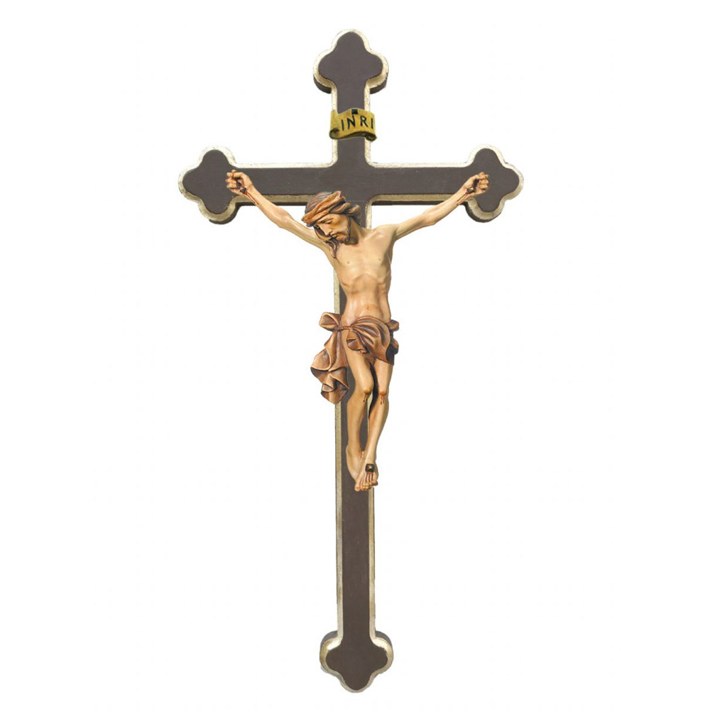 Cuerpo de Cristo con cruz barroca - Val Gardena
