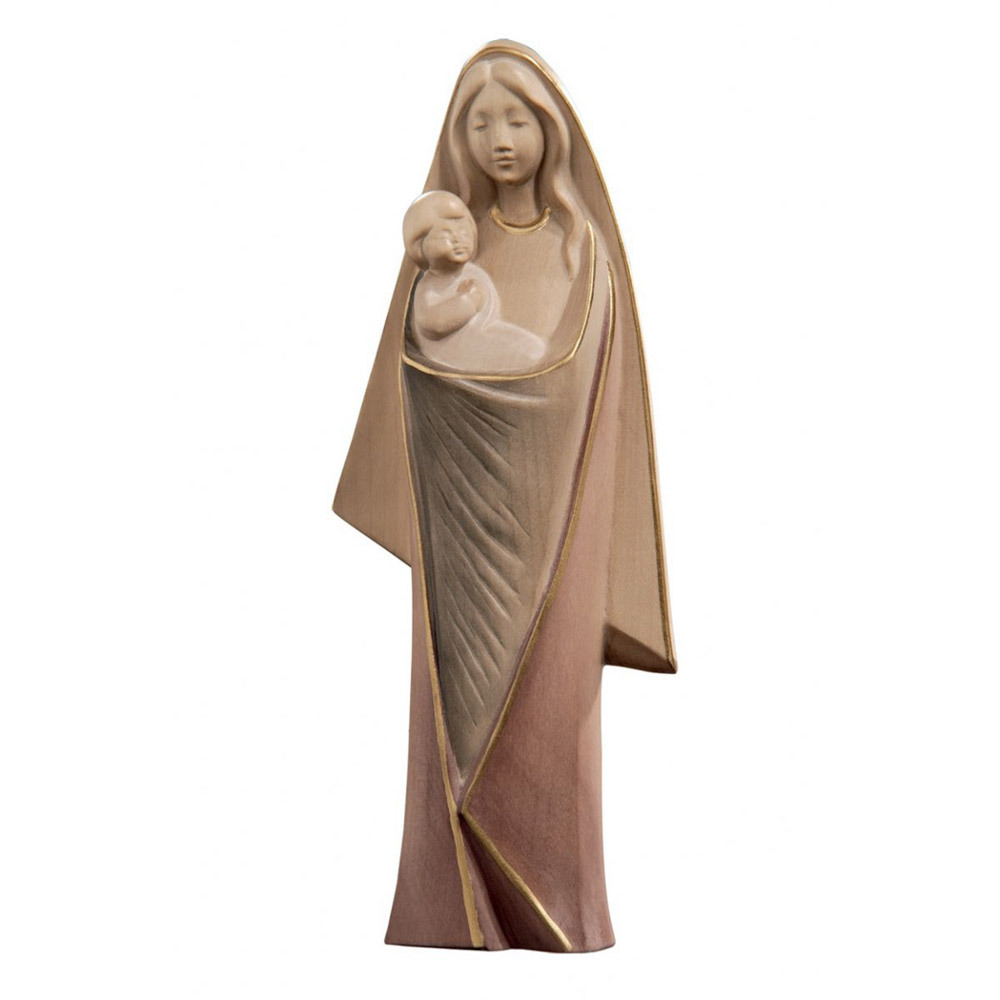 Madre de todos nosotros - Figura moderna tallada en madera - Medidas: a elegir