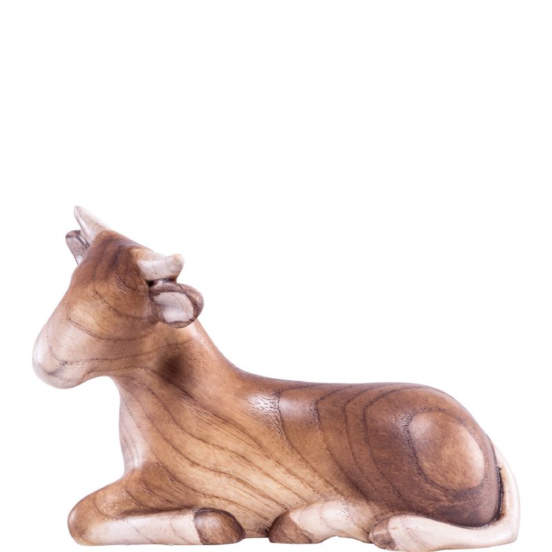 Buey FIDES - Talla de madera Val Gardena