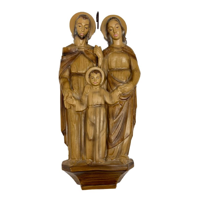 Relieve Sagrada Familia en pasta  27 x 12,5 cm