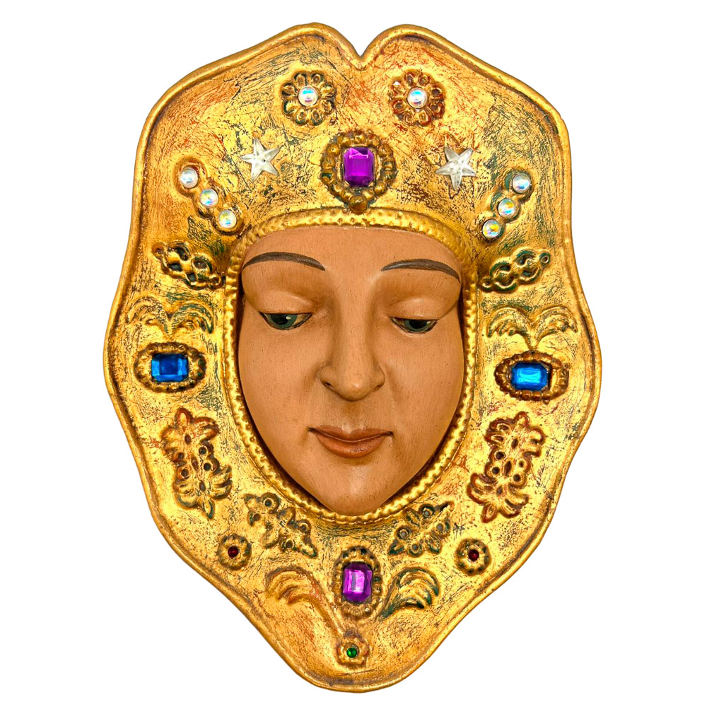 Relieve Rostro de Roc�o en Pasta (18 x 14 cm)