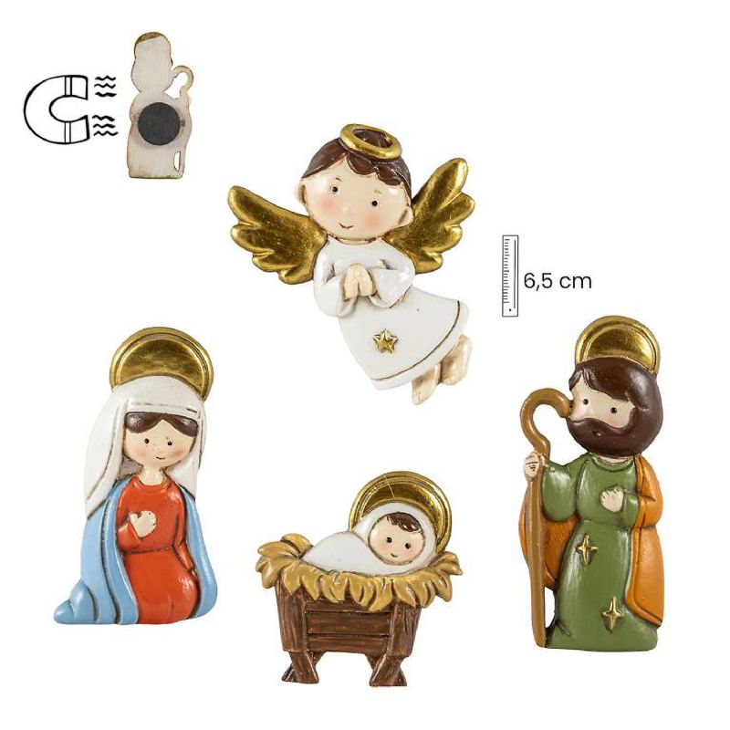 Misterio imn 4 piezas - Figuras de 6,5 cm