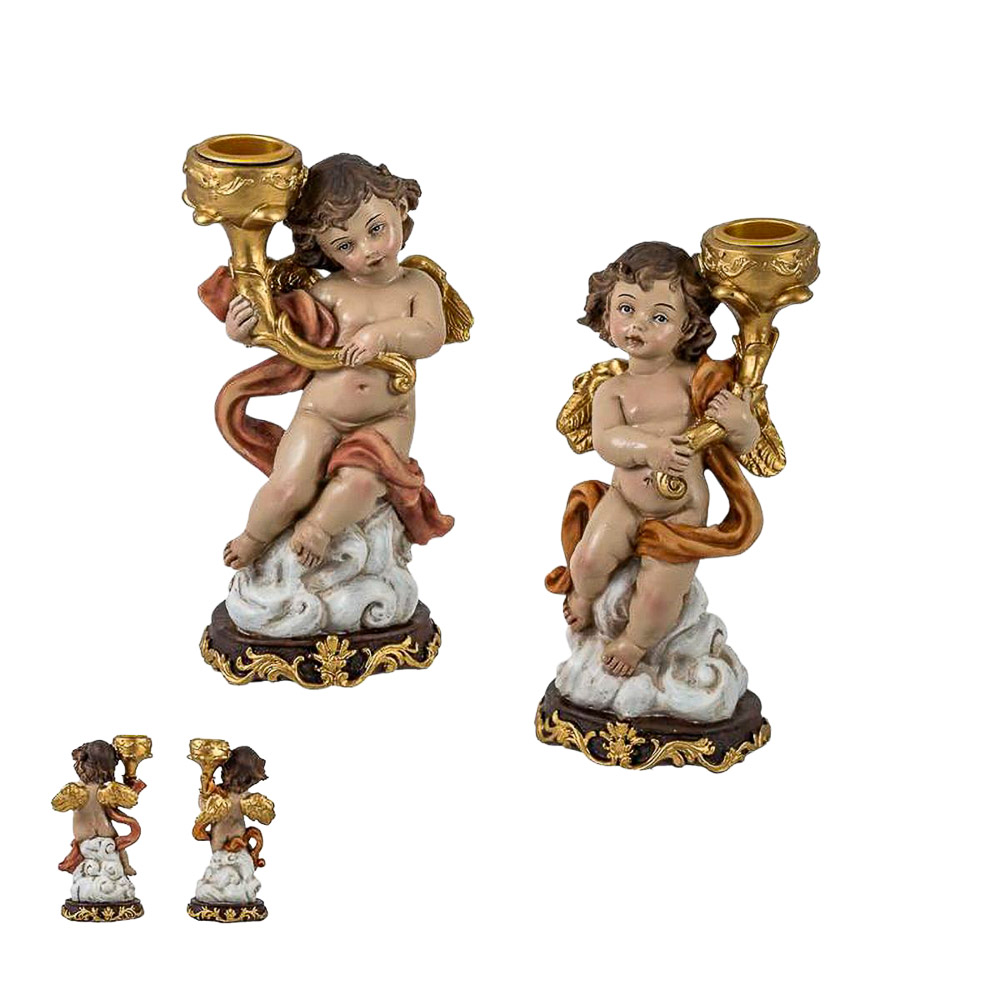 Velero ngel en nube resina 15 cm. Precio por unidad