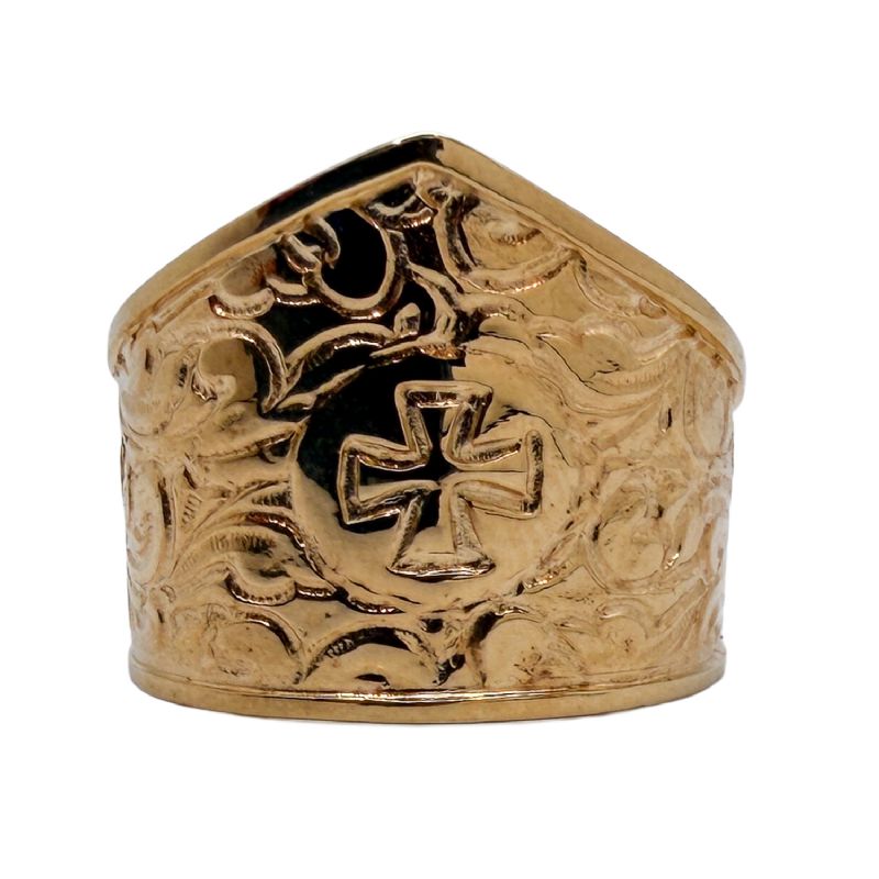 Anillo de obispo en plata de ley - 18 mm