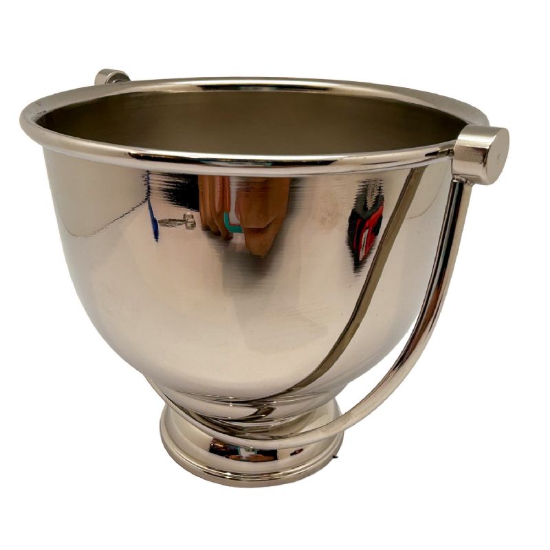 Acetre suelto en latn niquelado - 12 X 13 cm.