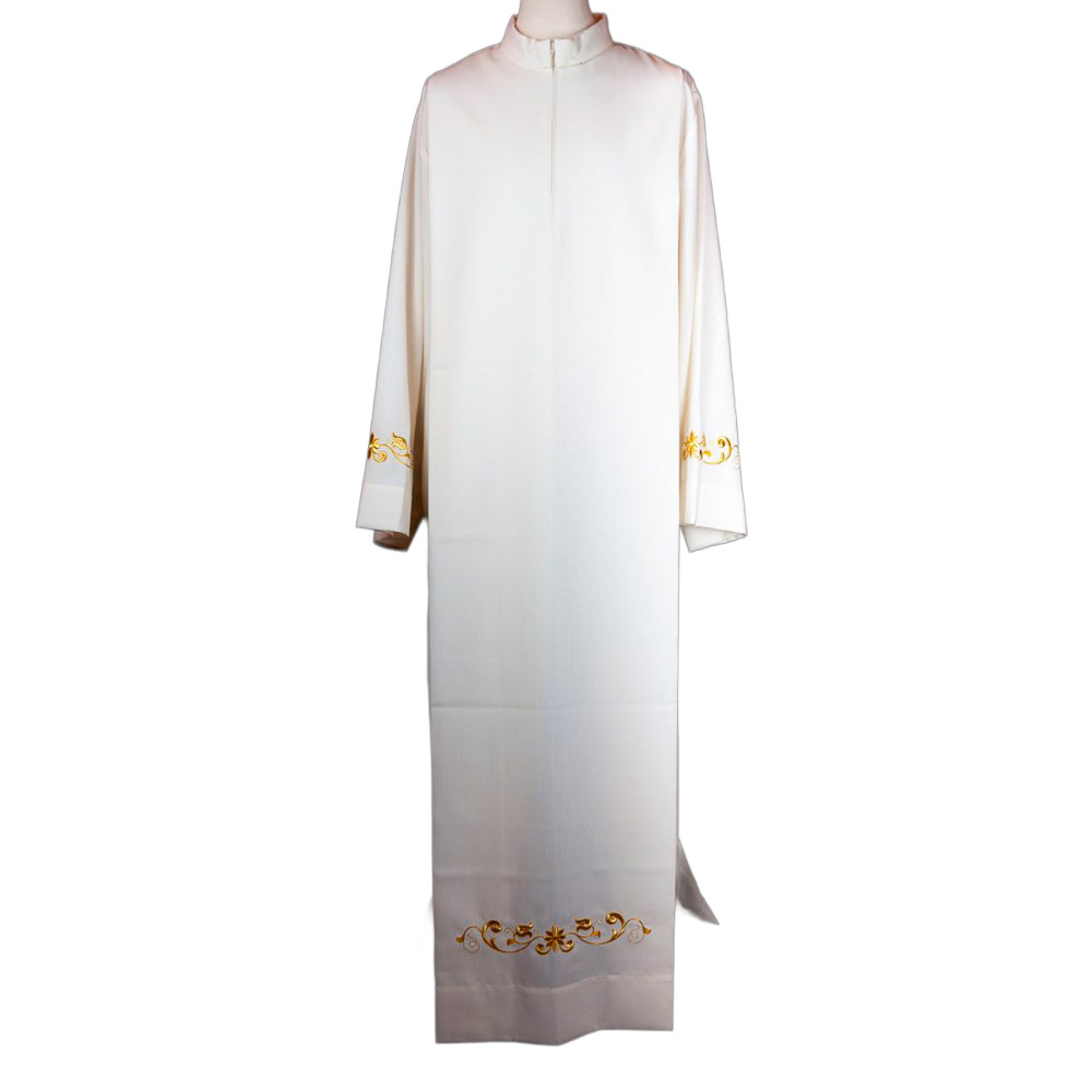 Alba modelo Mario en mezcla polister-lana bordada - Panarotto