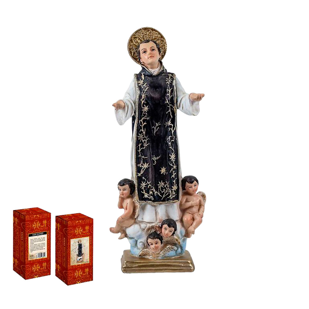 Imagen de San Cono en resina de polister de 21 cm