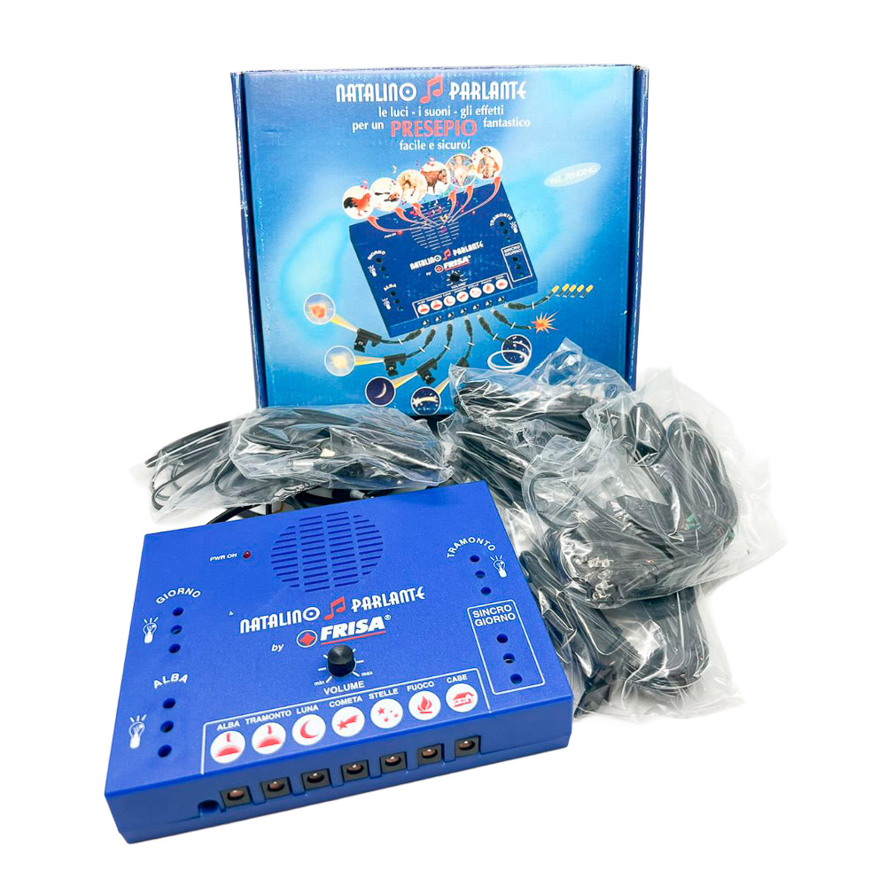 Natalino Parlante 220 V - Centralita de luces y sonido para beln