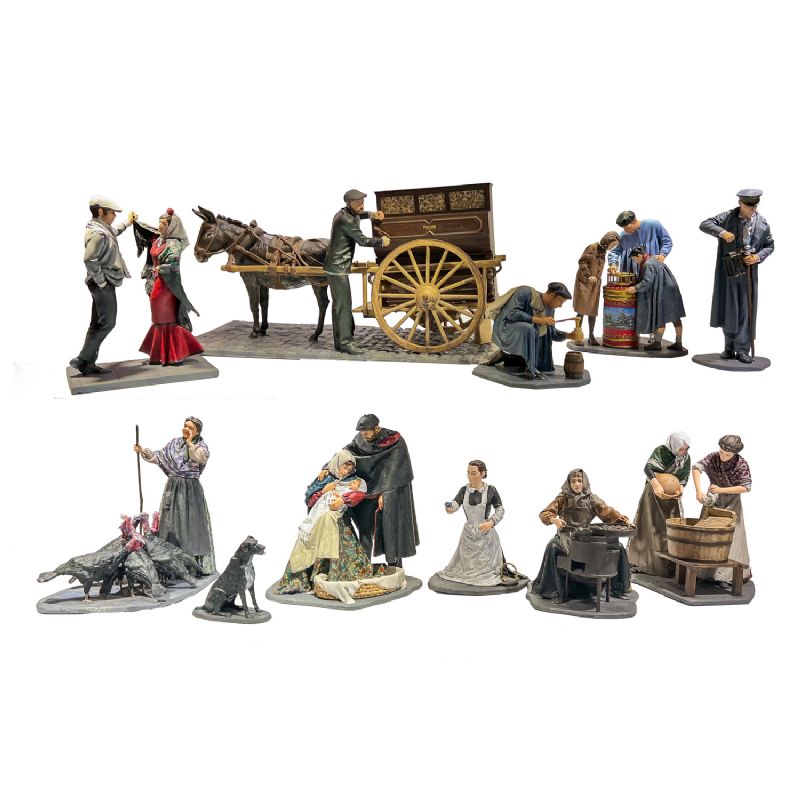 Nacimiento Madrileo completo 18 cm - Emili Sol (18 piezas)