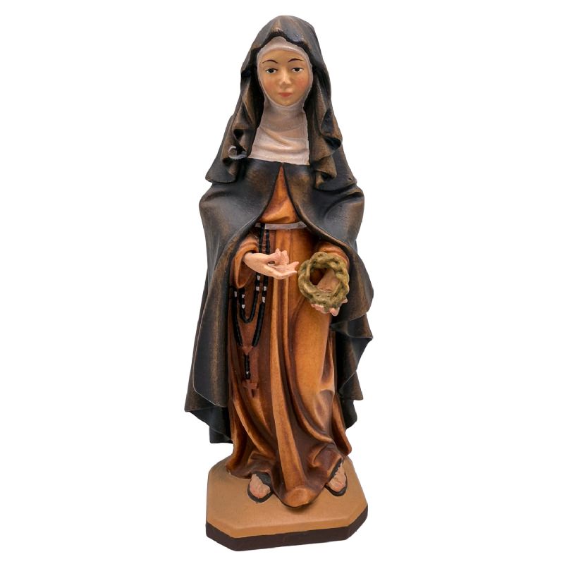 Santa Rosa - talla de madera