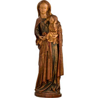 Nuestra Se�ora del Abandono - Talla de madera...