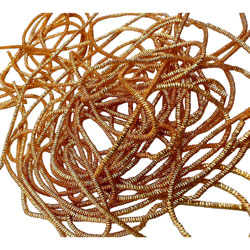 Canutillo 100 oro mate 10 gr